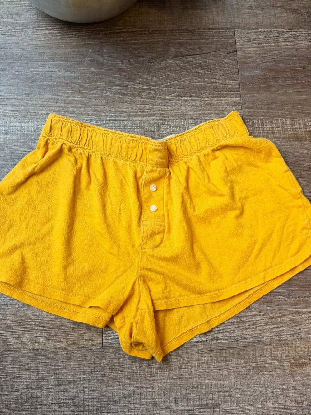 PINK Yellow Women’s Lounge Shorts